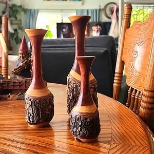 Vintage Australian Folk Art by Ken Jackson. RED LANCEWOOD